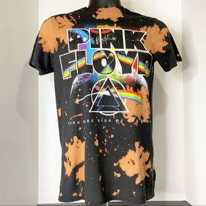 Pink Floyd Dark Side Of The Moon Tie Dye T-Shirt